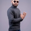 100% pure Cashmere Gents High Neck Pullover