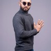 100% pure Cashmere Gents High Neck Pullover